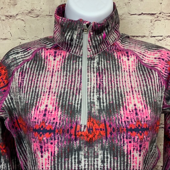 Nike Pro Combat Multicolor 1/4 Zip Jacket - Picture 2 of 10